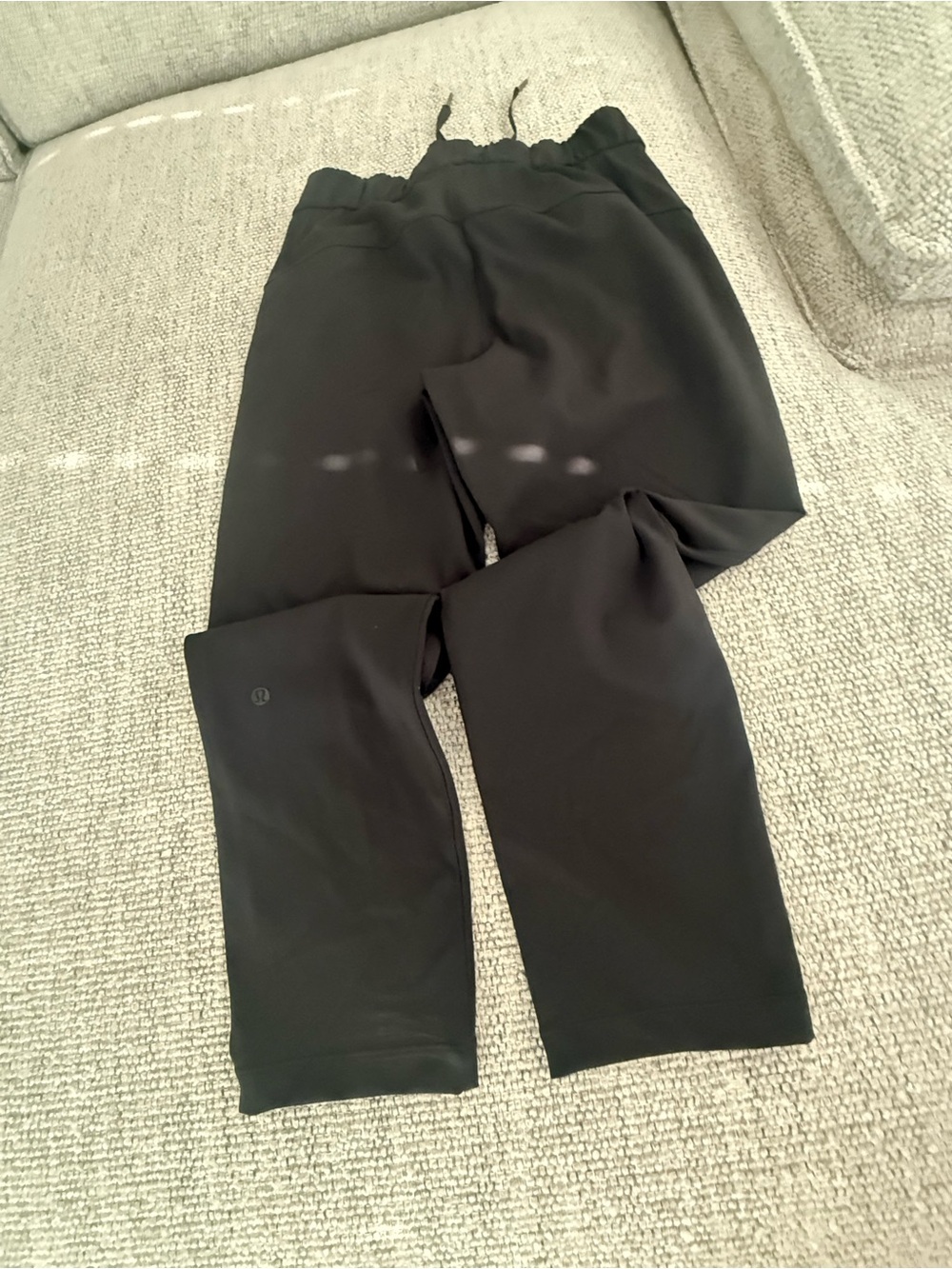 lululemon athletica Black Wide-Leg Pants